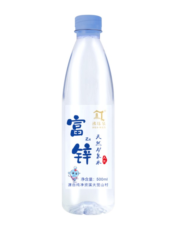 含硒富锌天然矿泉水  500ML